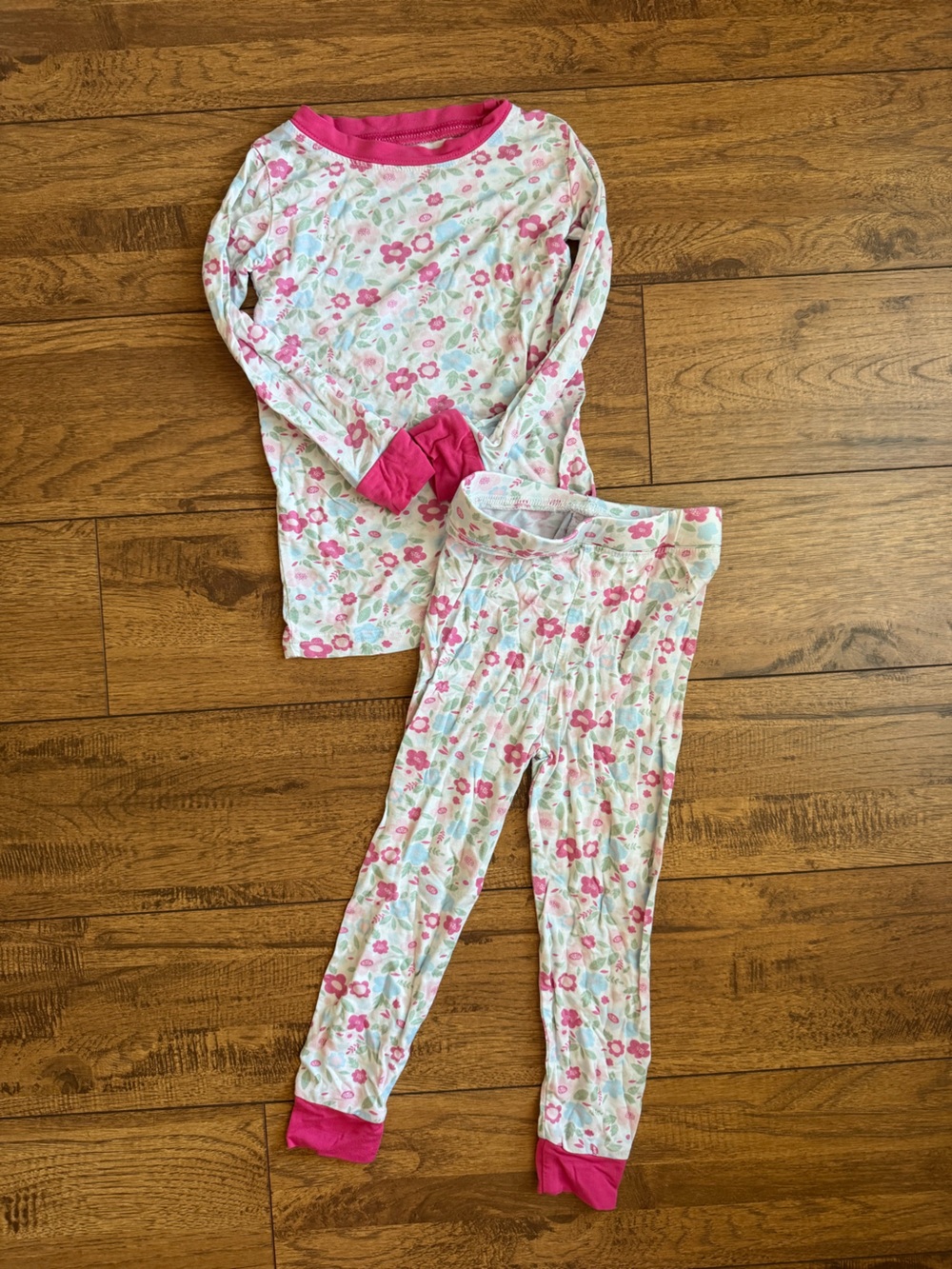 Stitchy Fish Bamboo Toddler 2 Piece Pajamas